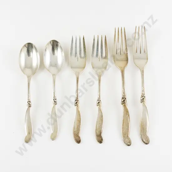 Pair Of International S/S Dessert Forks