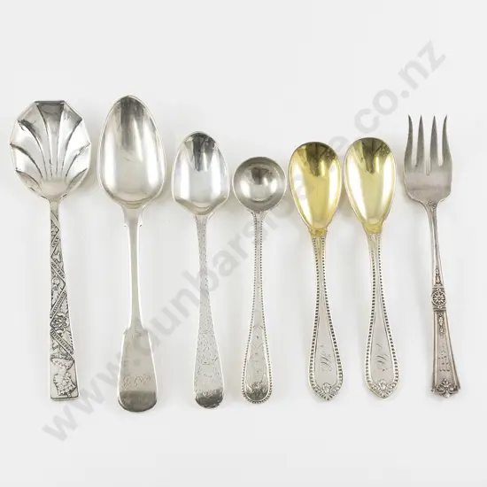 C19th Scottish Provincial S/S Teaspoon By George Booth of Aberdeen