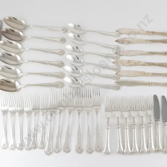 Danish S/S 48pce Suite Of Cutlery By Hans Thomsen