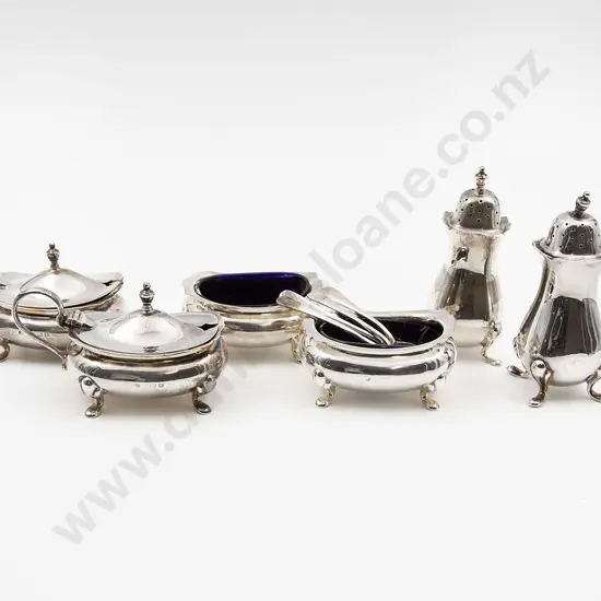 Composed S/S Six Piece Cruet Set