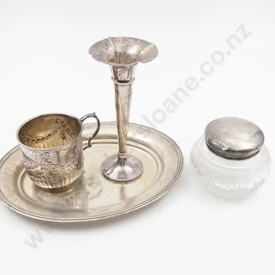 Vict S/S Christening Mug