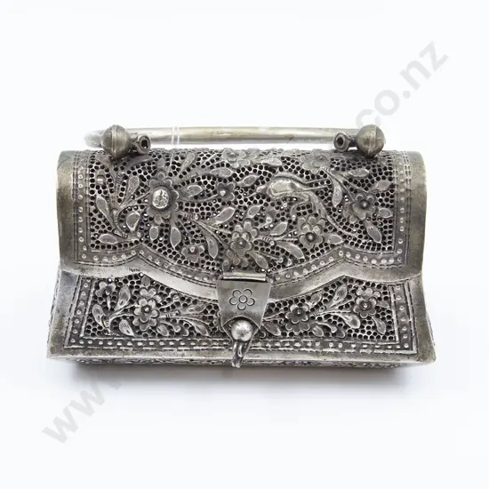 Eastern Silver Filigree Bag