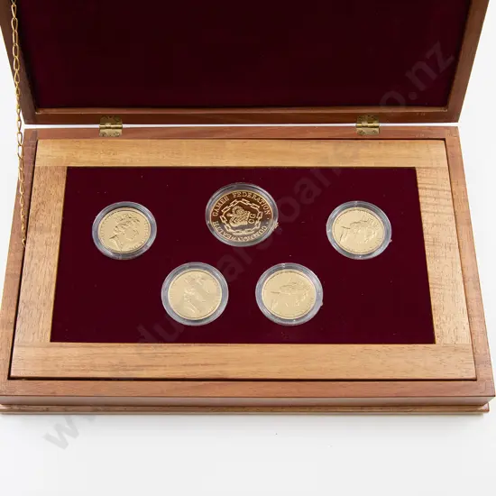 Royal Australian Mint The Royal Ladies Five Gold Medallions