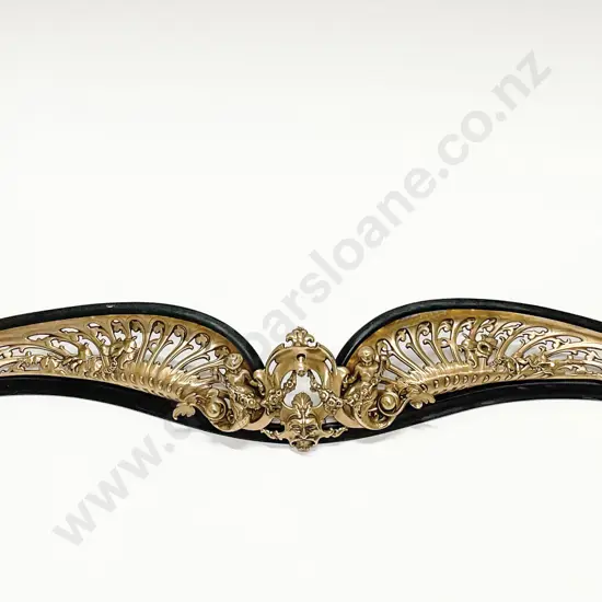 Rare & Superb Mid Gilt Bronze & Wrought Metal Fender