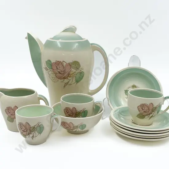 Susie Cooper 'Patricia Rose' Part Teaset (12 pieces)