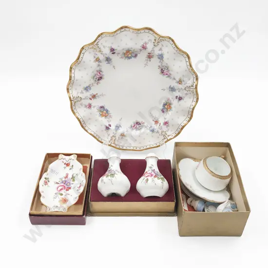 RCD Sandwich Plate Pin Dish (boxed) & Salt and Pepper (boxed)