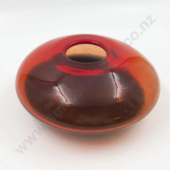 Hand Blown Art Glass Vase