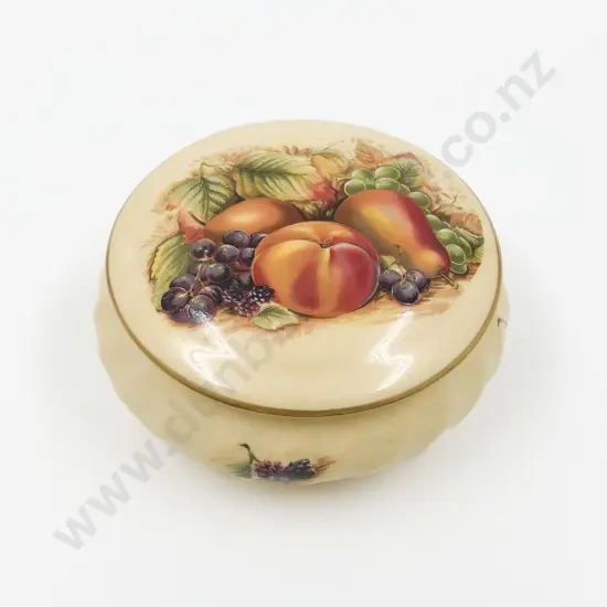Aynsley 'Orchard Gold' Lidded Dish