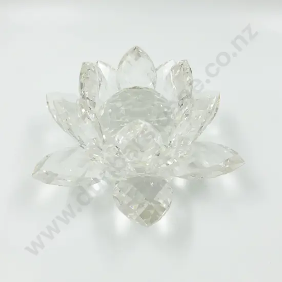 Swarovski Lotus Flower Ornament