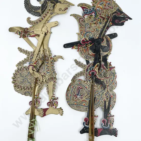 Two Thai Theatre Puppets