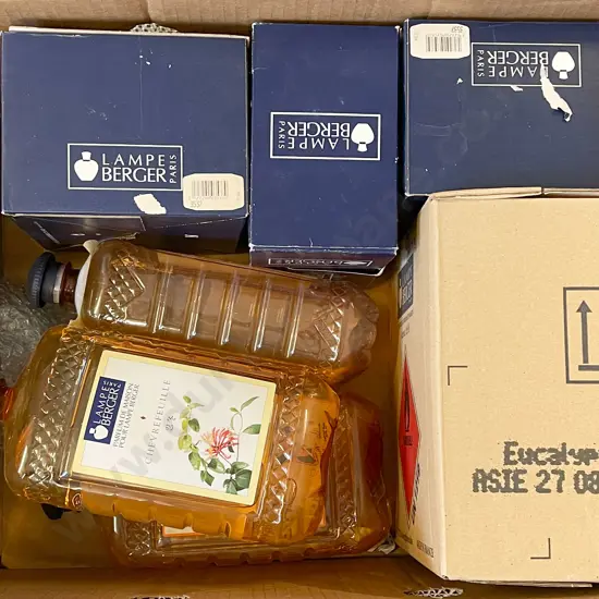 Box of Assorted Torch Lamps and Torch Fluid Etc.