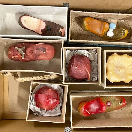 Box of Assorted Novelty Candles