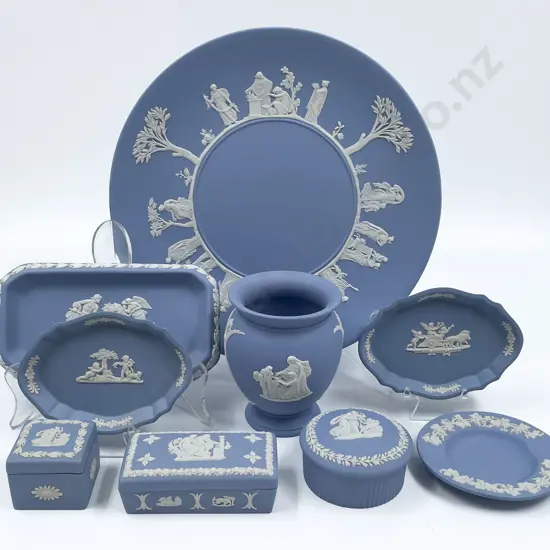 Nine Pieces of Wedgewood