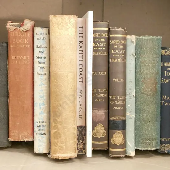 Box of Assorted Books Incl. by Rudyard Kipling and Mark Twain