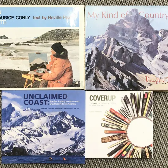 Four Assorted Nonfiction Books Incl. My Kind of Country by Douglas Badcock