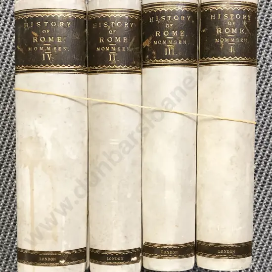 Mommsen's History of Rome Volumes I-IV