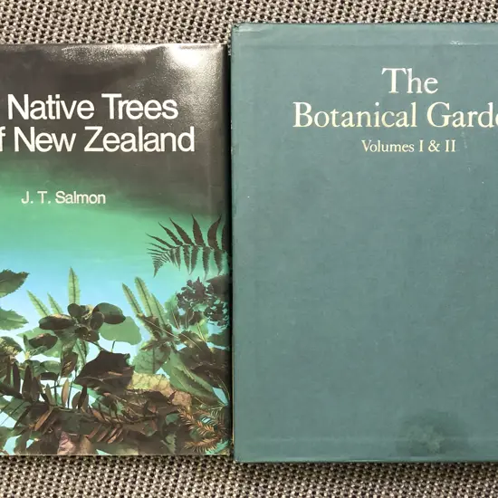 The Botanical Garden Vols 1-2 Together With The Native Trees of New Zealand