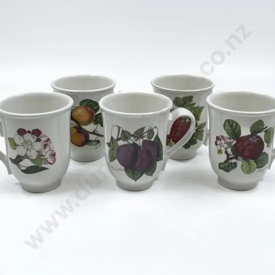 Five Portmeirion Mugs