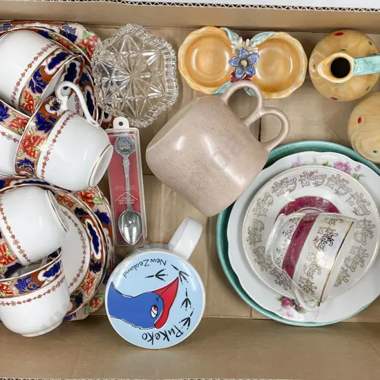 Box of Assorted China Etc.