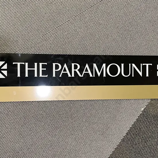 The Paramount - Sign
