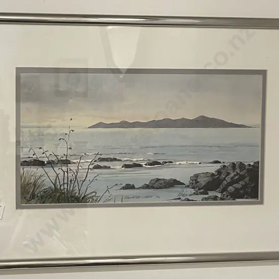 Peter Leitch - Evening Sky - Pen and Wash