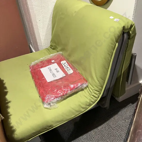 Modern Fold Out Bed With Additional Upholstery Material