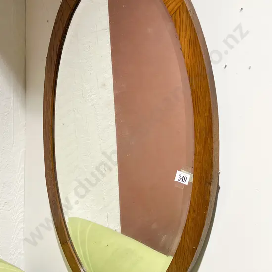 Oval Shaped Wall Mirror