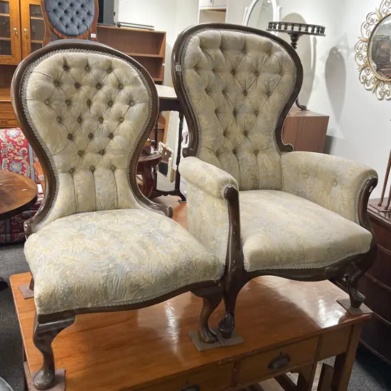 Grandfather and Grandmother Chair
