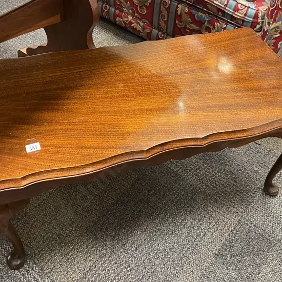 Mahogany Rectangular Coffee Table