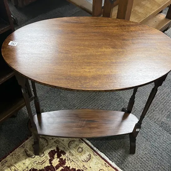 Two Tier Oval Occ. Table