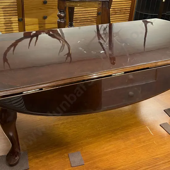 Drop Side Mahogany Coffee Table