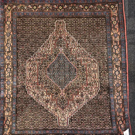Faded Persian Rug Allover Close Pattern