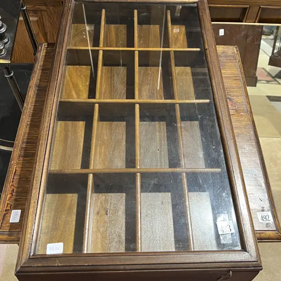 Glazed Kick-Knack Display Cabinet