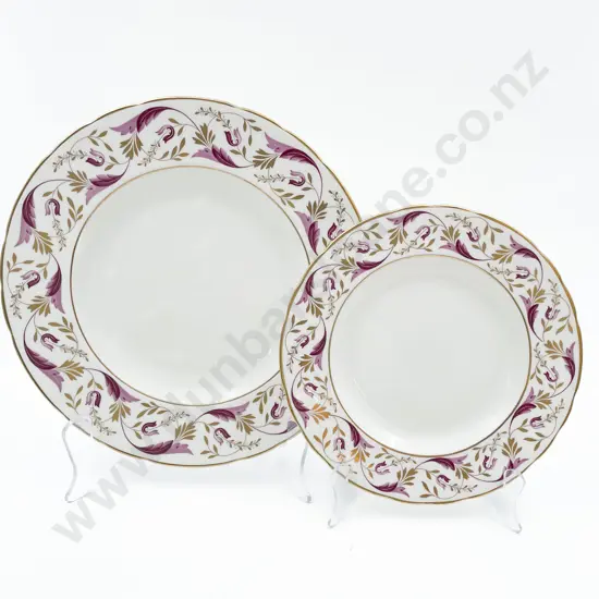 20 Pieces of RCD "Princess" Pattern Dinner China