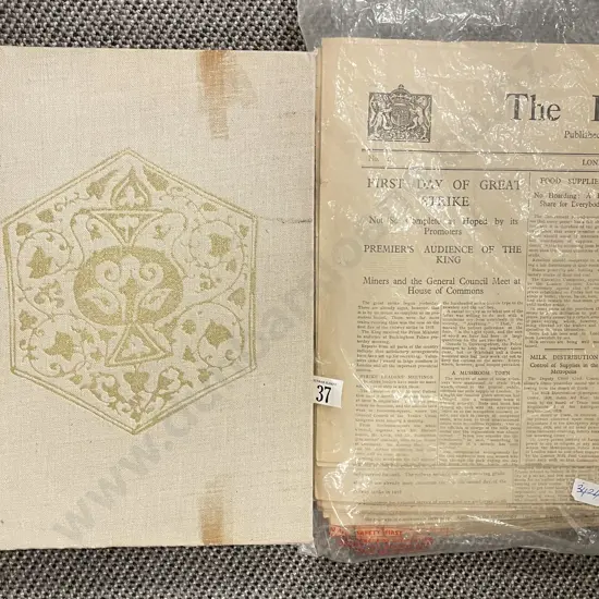 Paul Hamlyn - World Ceramics Together with Assorted Vintage Newspapers