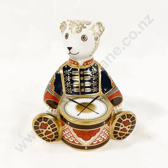 RCD Teddy Bear Drummer Boy Ornament
