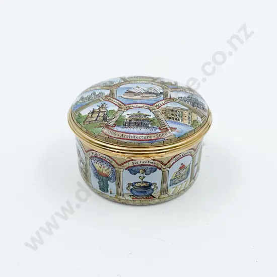 Halcyon Days Trinket Box "Architecture"