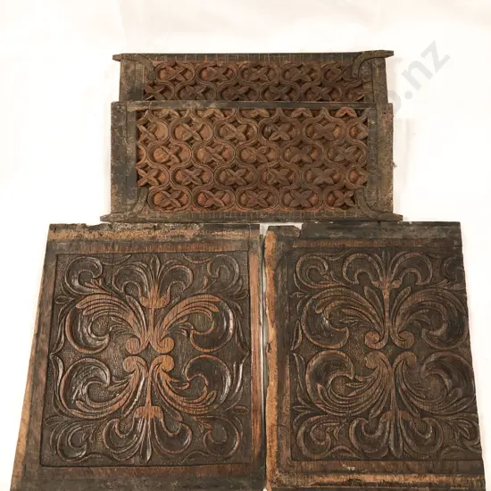 Box of Vintage Woodware