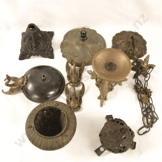 Box of Assorted Vintage Metalware