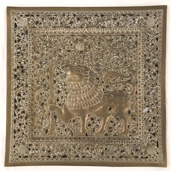 Decorative Brass Wall Panel