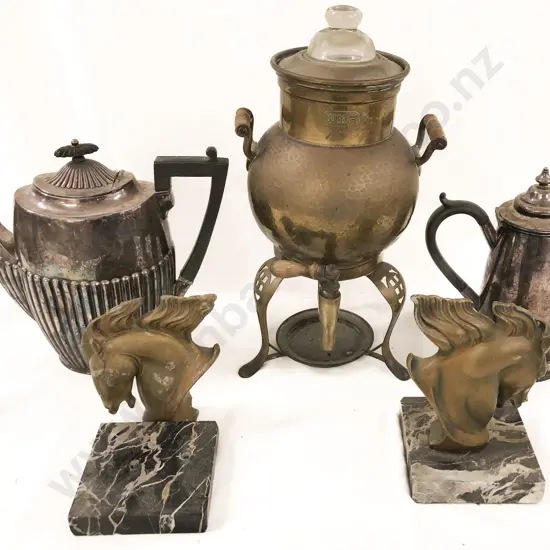 Box of Assorted Vintage Metalware