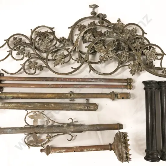 Box of Assorted Vintage Metalware