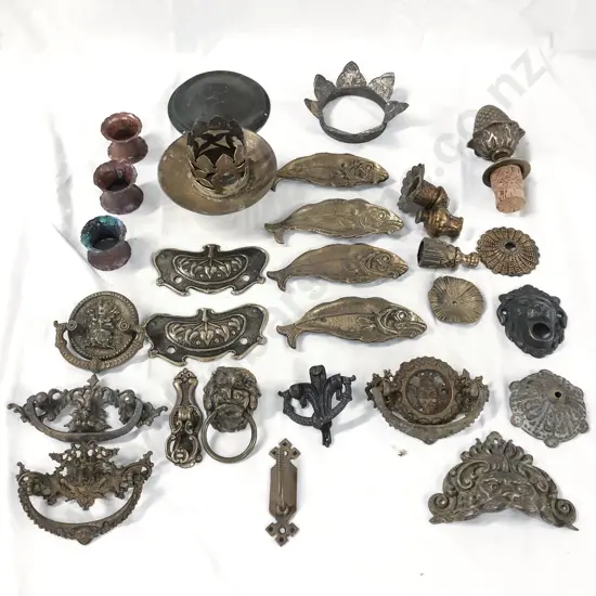 Box of Assorted Vintage Metalware