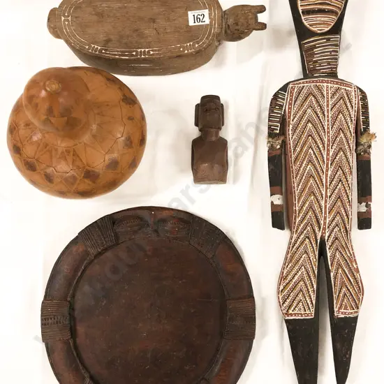 Box of Assorted Tribal Ornaments Etc.