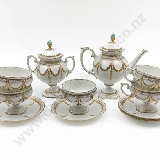 Fancy China Part Tea Set