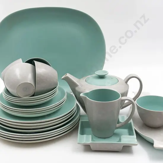 Poole Twin Tone Part Dinner Service