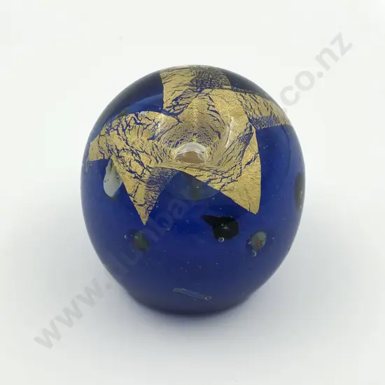 Garry Nash Art Glass Paperweight