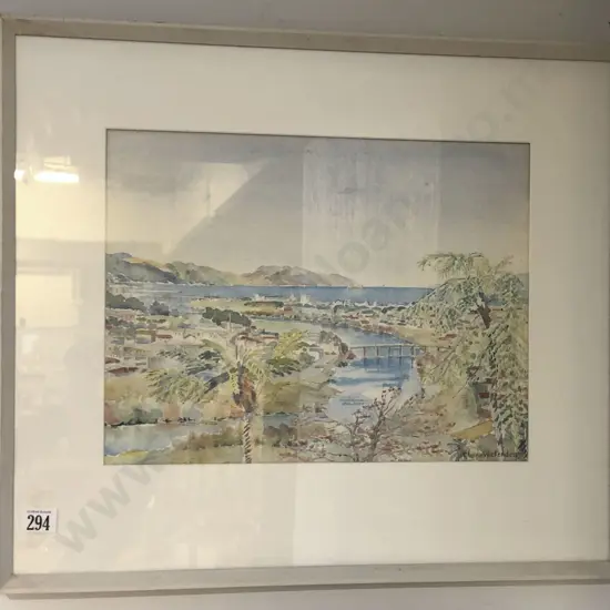 Elaine Wickenden - Watercolor Harbour Scene