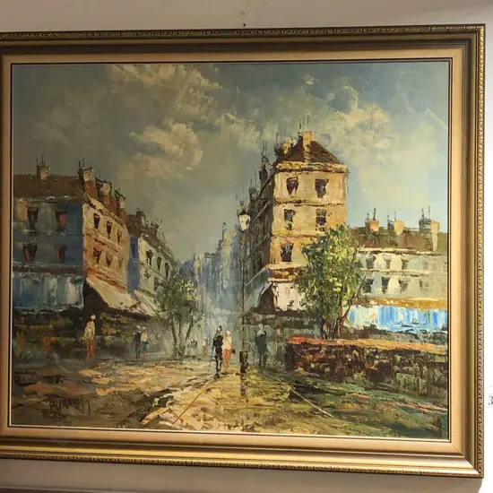Burnett - Town Scene