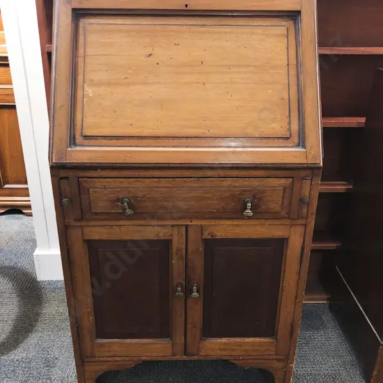 Writing Bureau with Cabinet Base